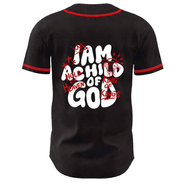 Christianartworkshop Maglia da baseball unisex con grafica "Sono un figlio di Dio" e corona d'agnello - image 16
