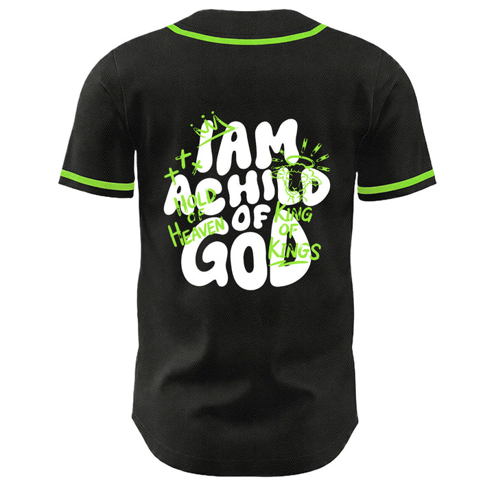 Christianartworkshop Maglia da baseball unisex con grafica "Sono un figlio di Dio" e corona d'agnello - image 22