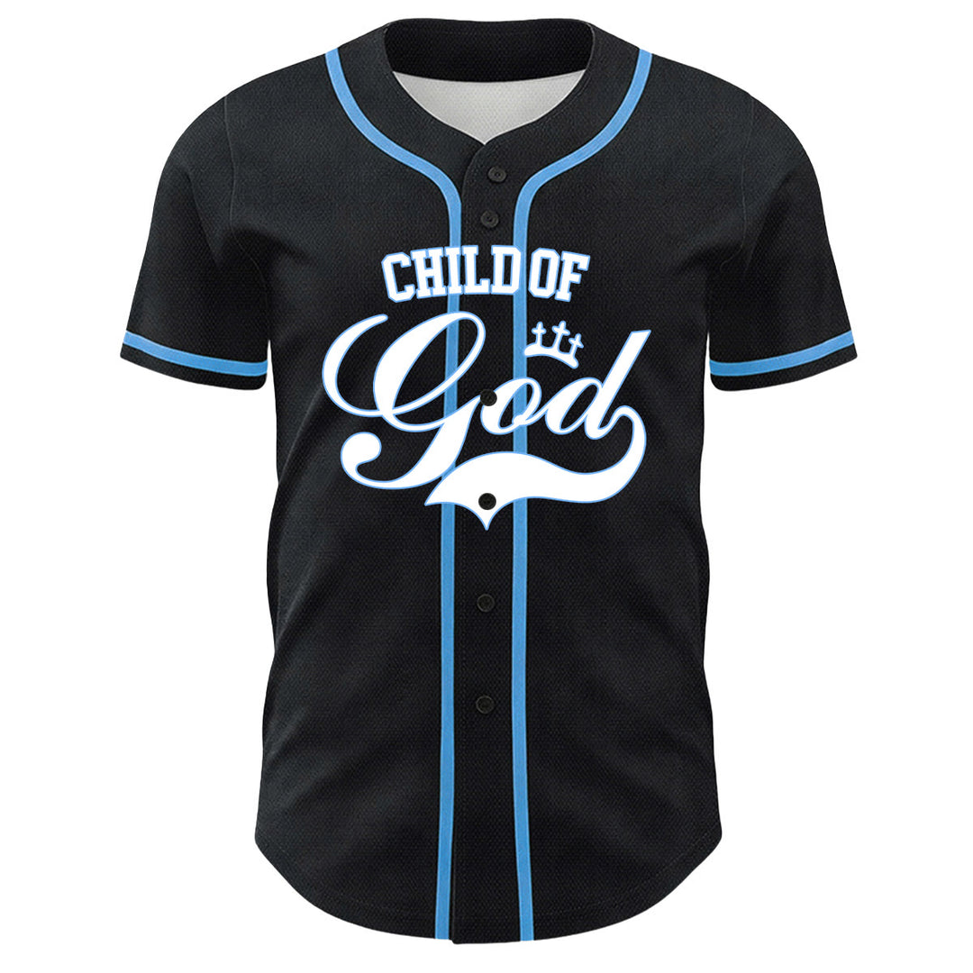Christianartworkshop Maglia da baseball unisex con grafica "Sono un figlio di Dio" e corona d'agnello - image 8