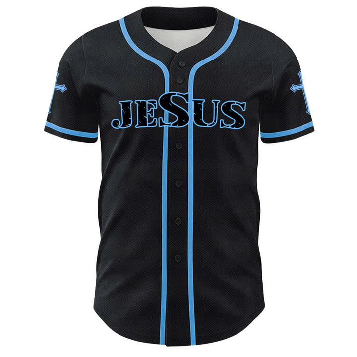 Christianartworkshop Gesù Vergine Maria Crocifisso Croce Maglia da baseball cristiana unisex - image 32
