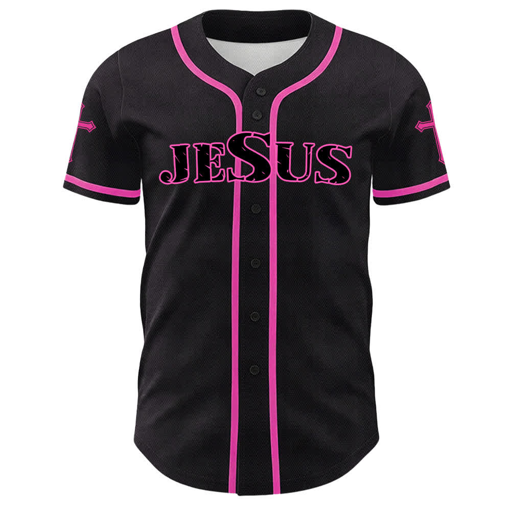 Christianartworkshop Gesù Vergine Maria Crocifisso Croce Maglia da baseball cristiana unisex - image 41