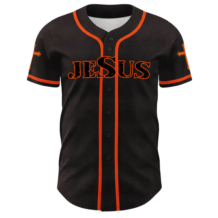 Christianartworkshop Gesù Vergine Maria Crocifisso Croce Maglia da baseball cristiana unisex - image 53