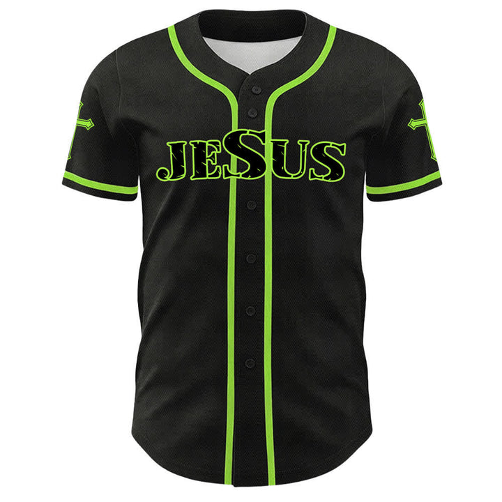 Christianartworkshop Gesù Vergine Maria Crocifisso Croce Maglia da baseball cristiana unisex - image 38