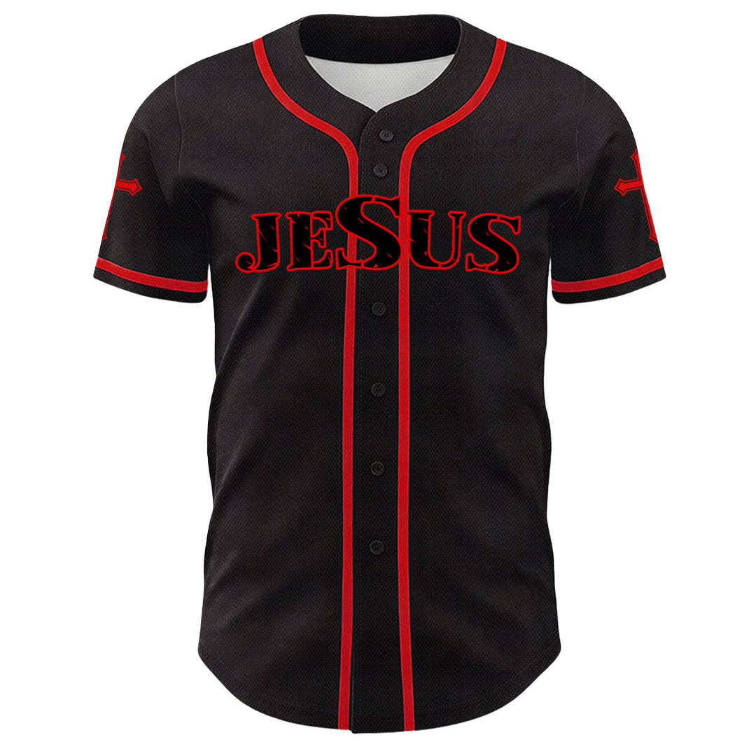 Christianartworkshop Leone di Giuda Gesù Croce Grafica Maglia da baseball unisex - image 14