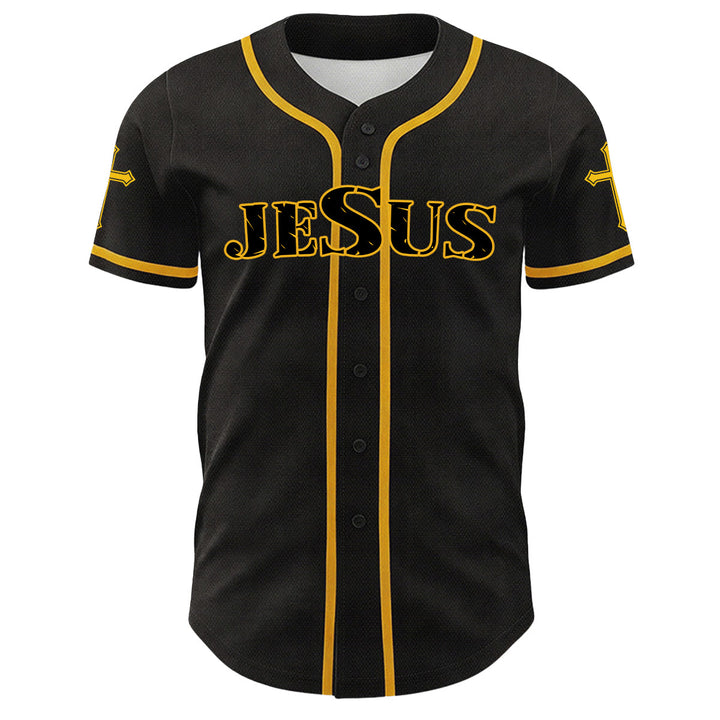 Christianartworkshop Leone di Giuda Gesù Croce Grafica Maglia da baseball unisex - image 2