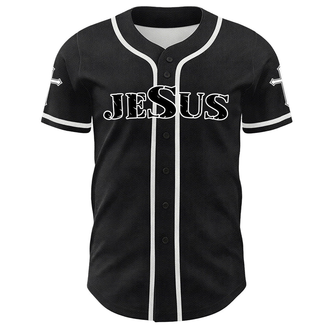 Christianartworkshop Leone di Giuda Gesù Croce Grafica Maglia da baseball unisex - image 11