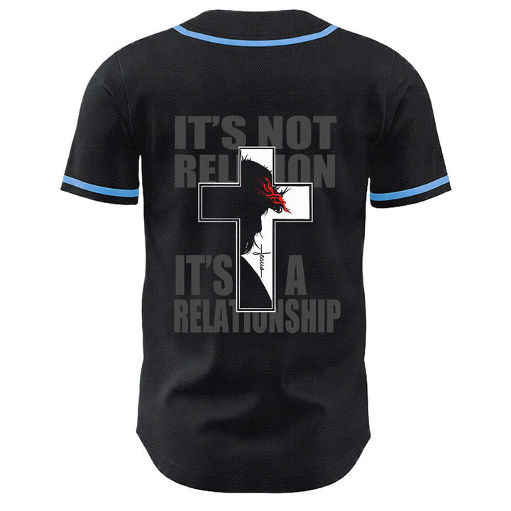 Maglia da baseball con grafica della Vergine Maria e del crocifisso di Gesù. - image 16