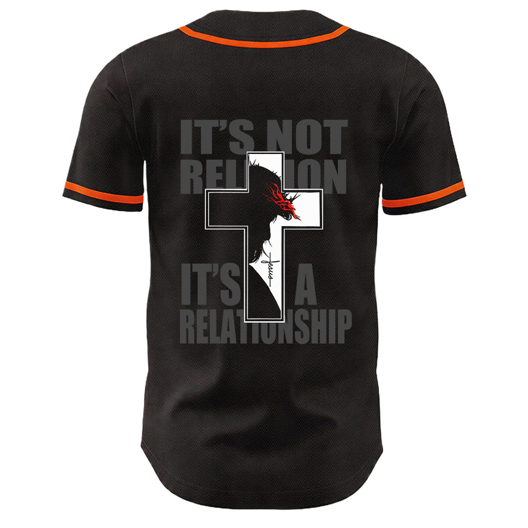 Maglia da baseball con grafica della Vergine Maria e del crocifisso di Gesù. - image 19