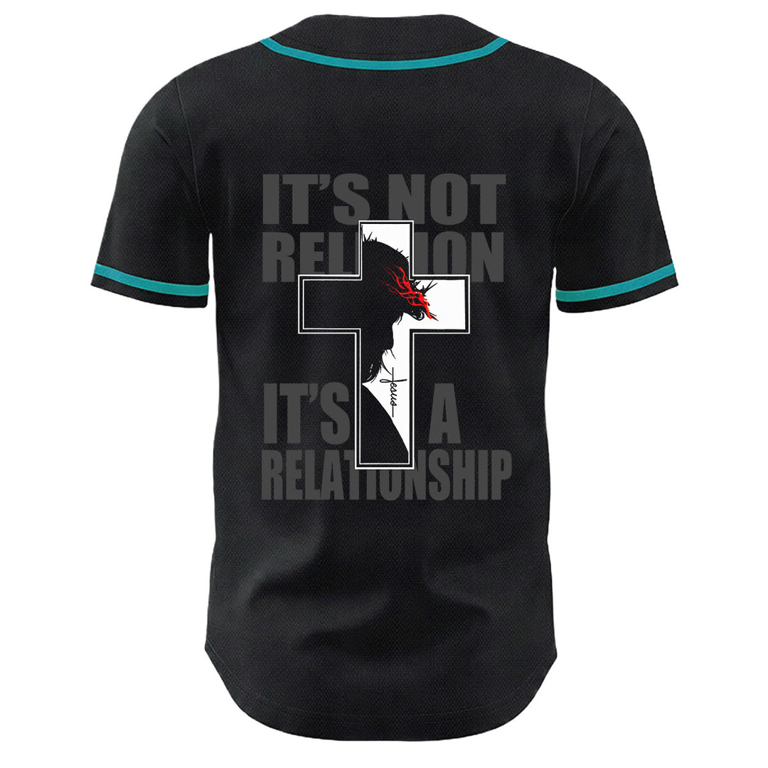 Maglia da baseball con grafica della Vergine Maria e del crocifisso di Gesù. - image 13