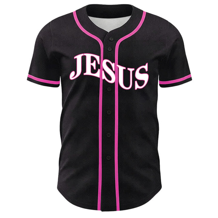 Christianartworkshop Gesù è Re Giovanni 3:16 Maglia da baseball unisex - image 8