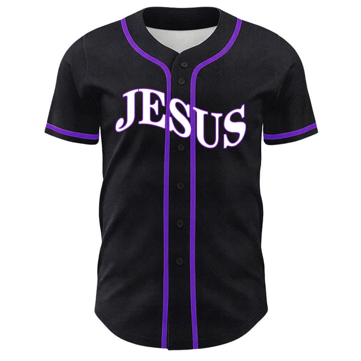 Christianartworkshop Gesù è Re Giovanni 3:16 Maglia da baseball unisex - image 23