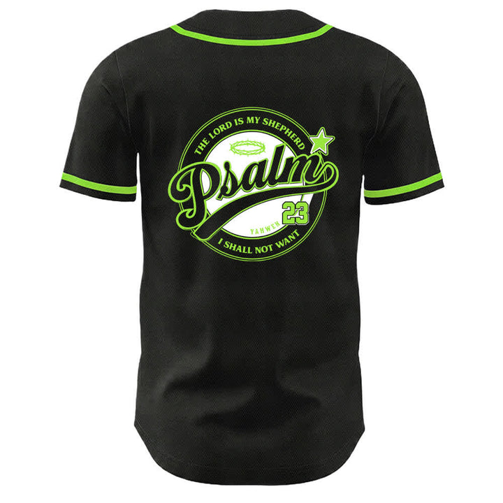 Christianartworkshop Salmo 23 Il Signore è il mio pastore Maglia da baseball unisex - image 19