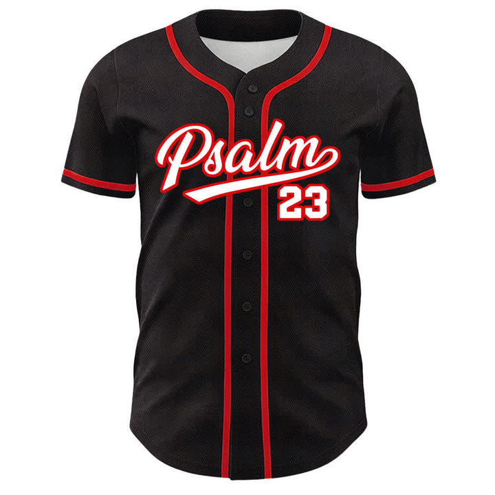 Christianartworkshop Salmo 23 Il Signore è il mio pastore Maglia da baseball unisex - image 14