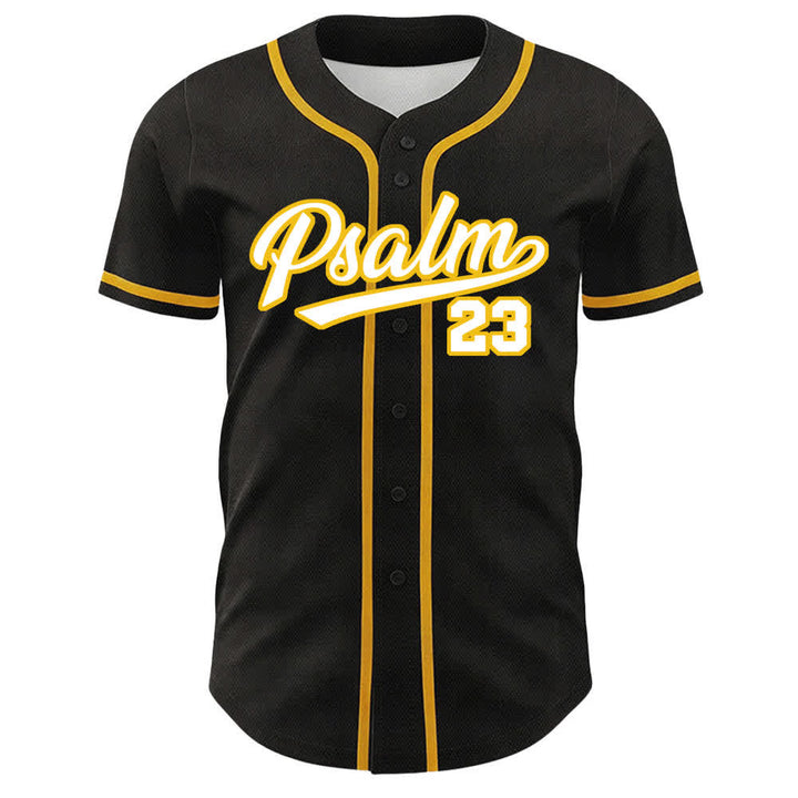 Christianartworkshop Salmo 23 Il Signore è il mio pastore Maglia da baseball unisex - image 8