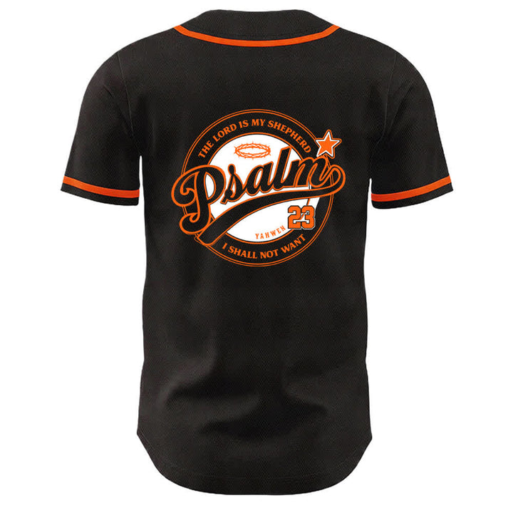 Christianartworkshop Salmo 23 Il Signore è il mio pastore Maglia da baseball unisex - image 16