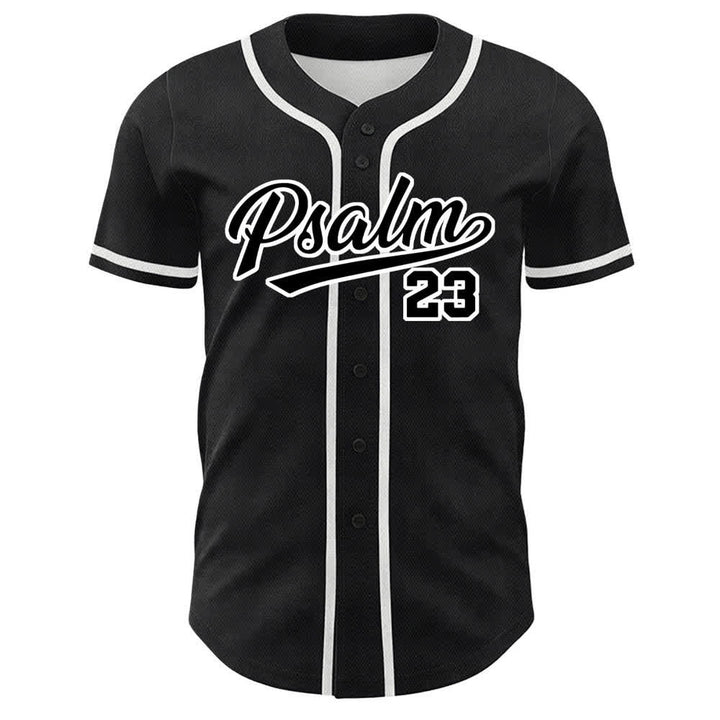 Christianartworkshop Salmo 23 Il Signore è il mio pastore Maglia da baseball unisex - image 11