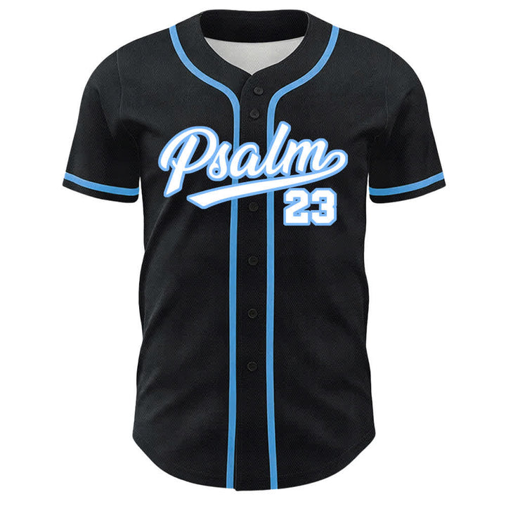 Christianartworkshop Salmo 23 Il Signore è il mio pastore Maglia da baseball unisex - image 5