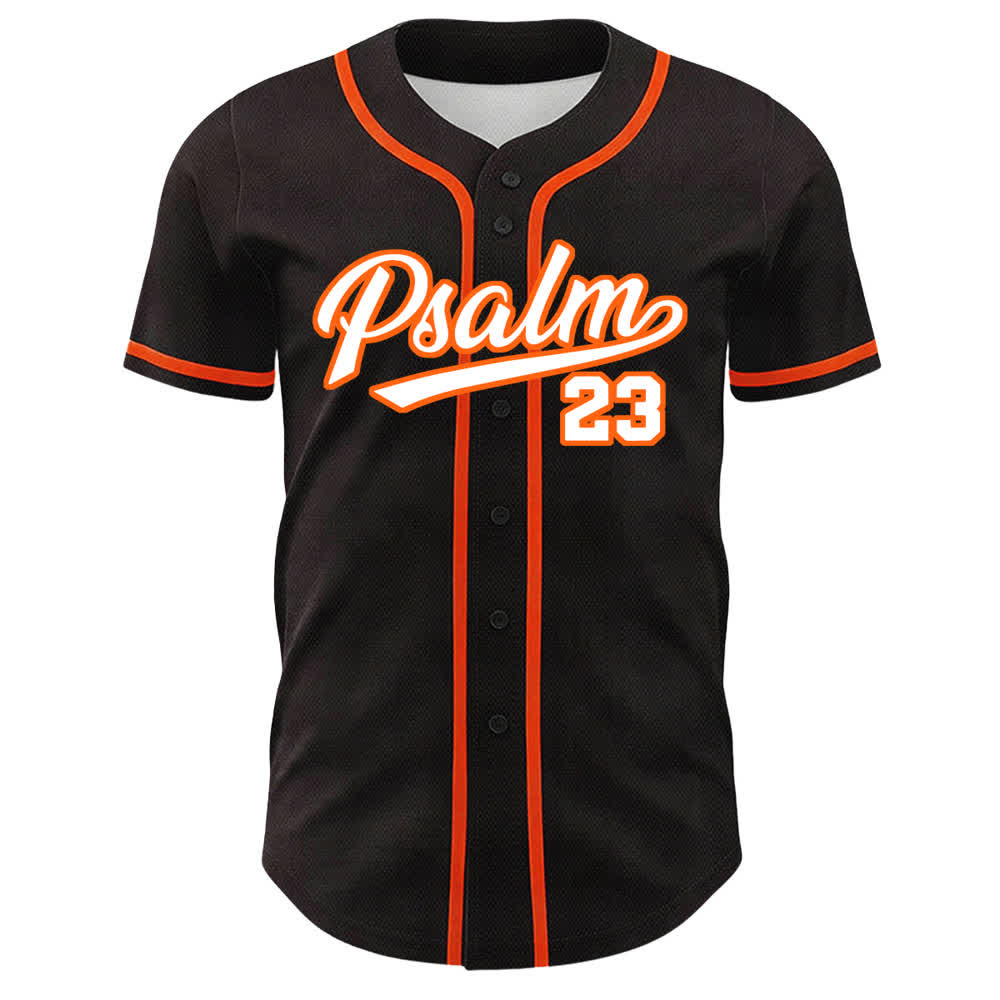 Christianartworkshop Salmo 23 Il Signore è il mio pastore Maglia da baseball unisex - image 17