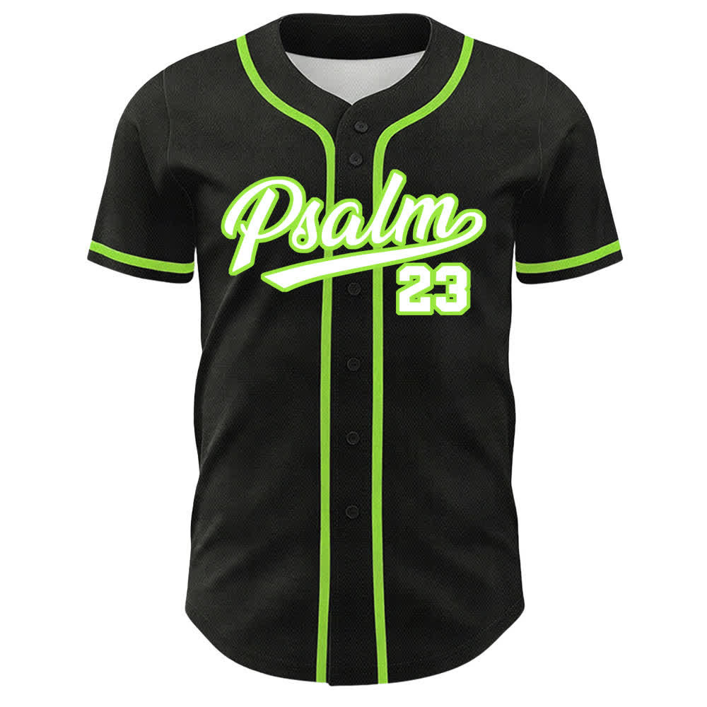 Christianartworkshop Salmo 23 Il Signore è il mio pastore Maglia da baseball unisex - image 20