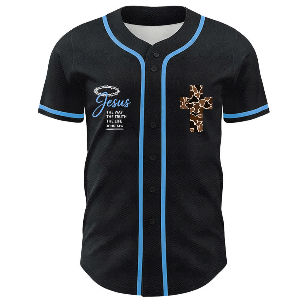 Christianartworkshop Maglia da baseball unisex con stampa leopardata e croce "Posso fare ogni cosa in Cristo" - image 14