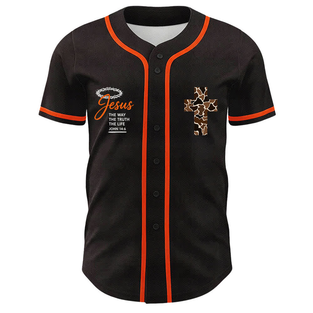 Christianartworkshop Maglia da baseball unisex con stampa leopardata e croce "Posso fare ogni cosa in Cristo" - image 11