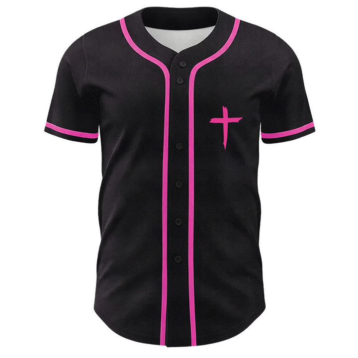 Christianartworkshop GOAT Dio sopra ogni cosa Semplice croce Maglia da baseball unisex - image 23