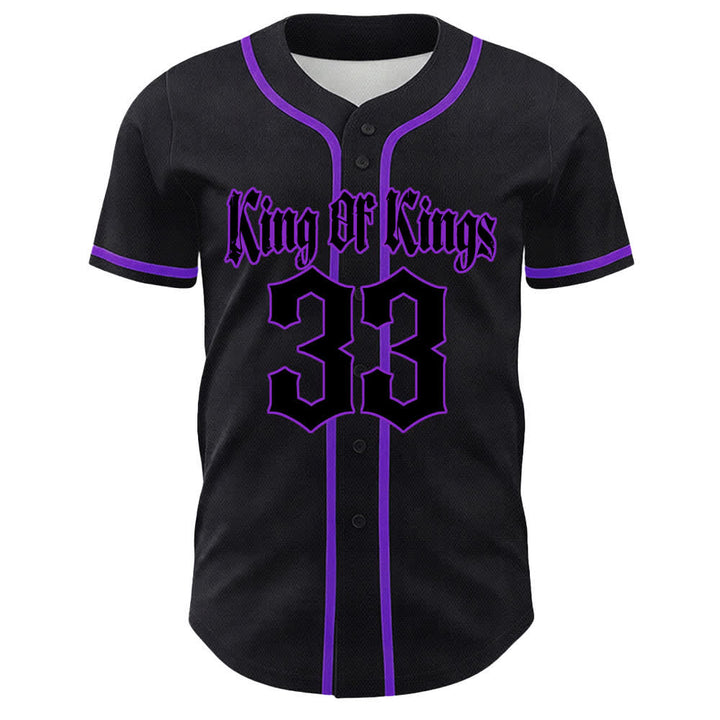 Christianartworkshop King Of Kings Number 33 Jesus Portrying Cross Maglia da baseball unisex - image 19