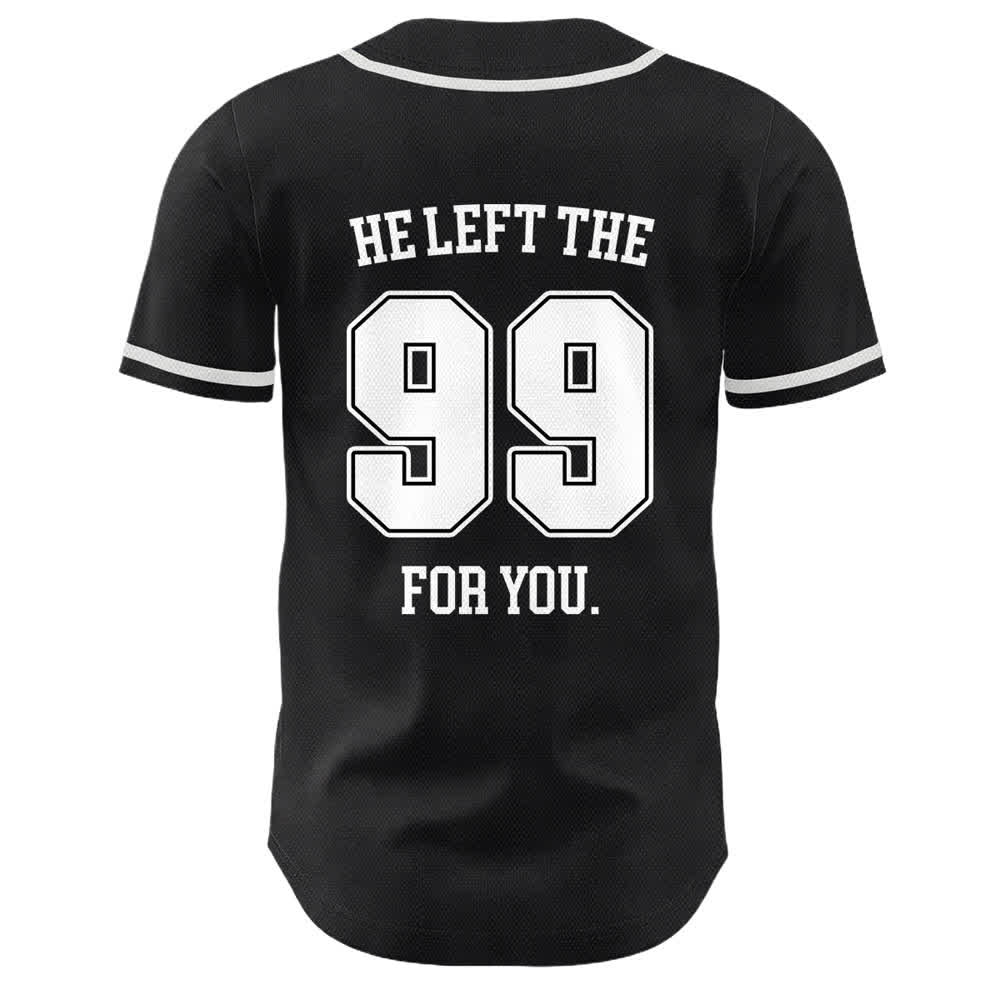Christianartworkshop Gesù ha lasciato il 99 per te Maglia da baseball unisex - image 8