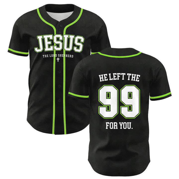 Christianartworkshop Gesù ha lasciato il 99 per te Maglia da baseball unisex - Verde chiaro - 5XL - image 18