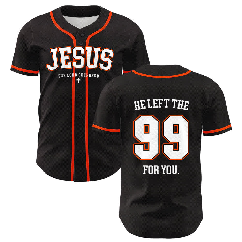 Christianartworkshop Gesù ha lasciato il 99 per te Maglia da baseball unisex - Arancia - 5XL - image 15