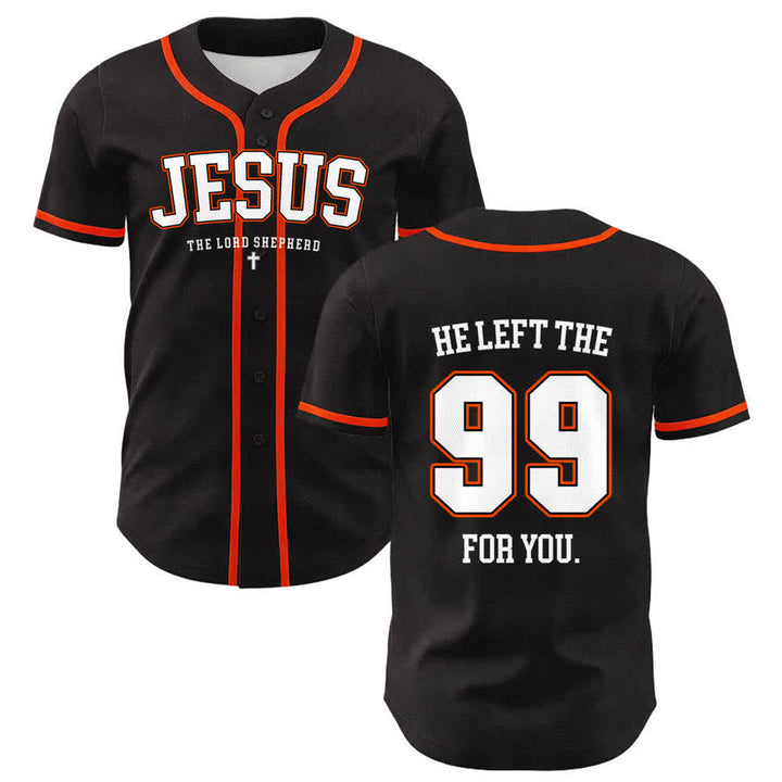 Christianartworkshop Gesù ha lasciato il 99 per te Maglia da baseball unisex - Arancia - 5XL - image 15
