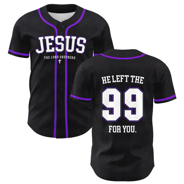 Christianartworkshop Gesù ha lasciato il 99 per te Maglia da baseball unisex - Viola - 5XL - image 21