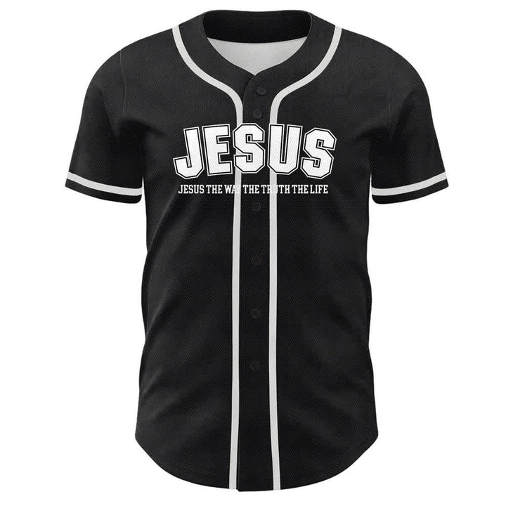 Christianartworkshop Gesù Salmo 23 Il Signore è il mio pastore Maglia da baseball unisex - image 8
