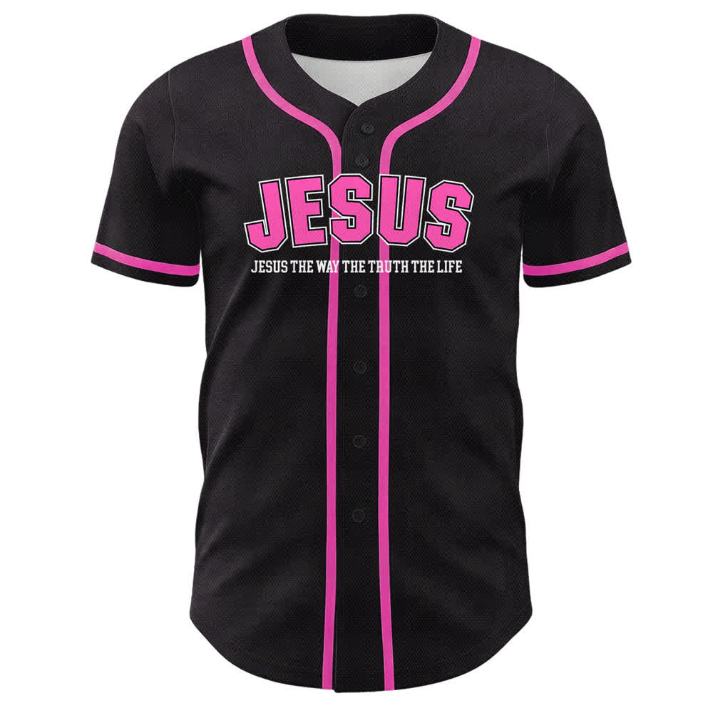 Christianartworkshop Gesù Salmo 23 Il Signore è il mio pastore Maglia da baseball unisex - image 11