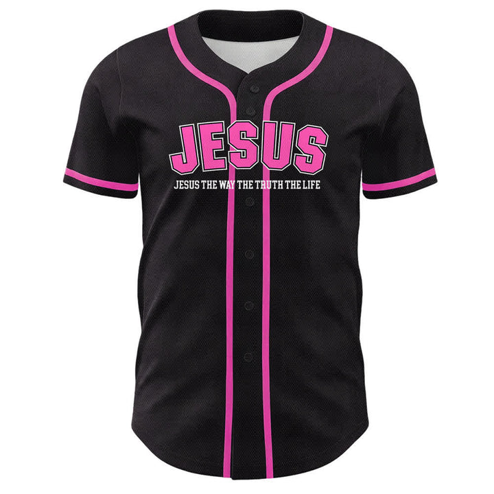 Christianartworkshop Gesù Salmo 23 Il Signore è il mio pastore Maglia da baseball unisex - image 11