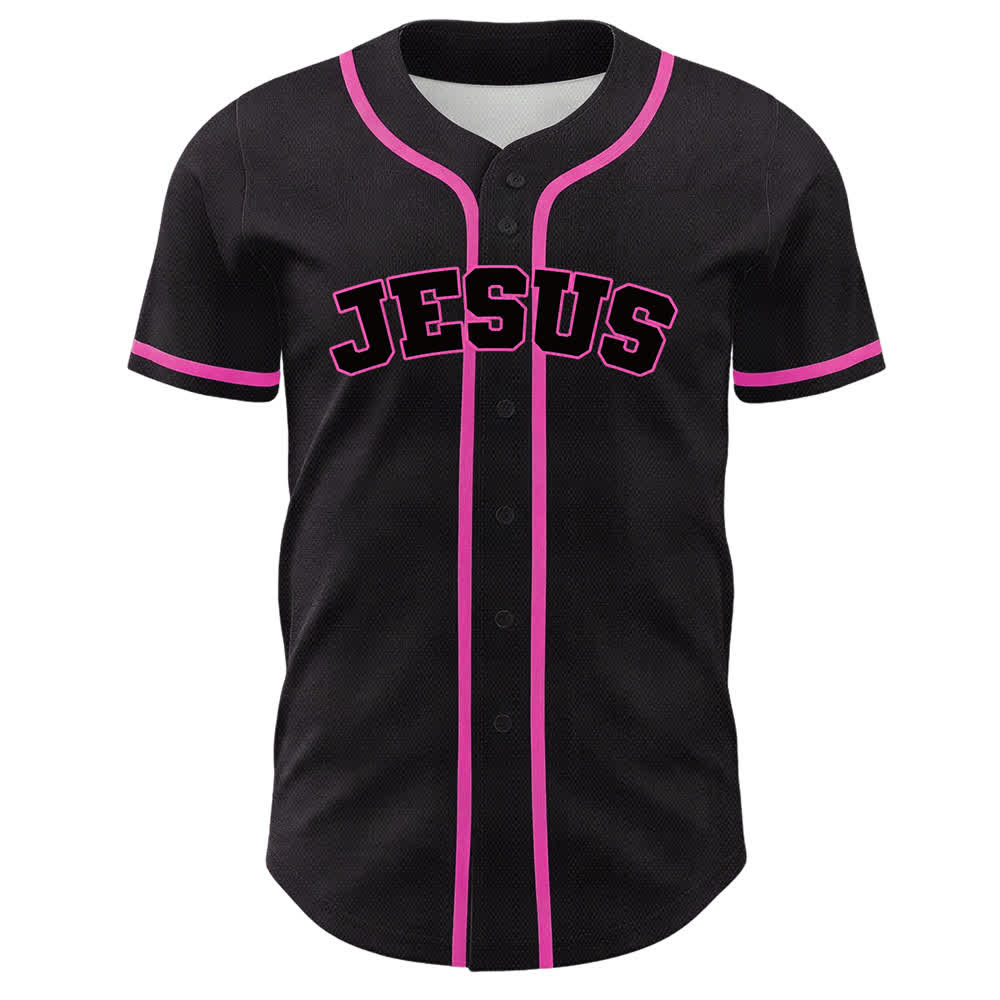 Maglia da baseball unisex Christianartworkshop Team Jesus Number 7 Was Is To Come - image 11