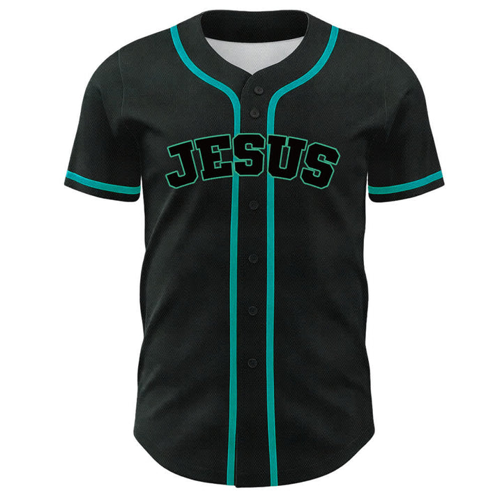 Maglia da baseball unisex Christianartworkshop Team Jesus Number 7 Was Is To Come - image 26