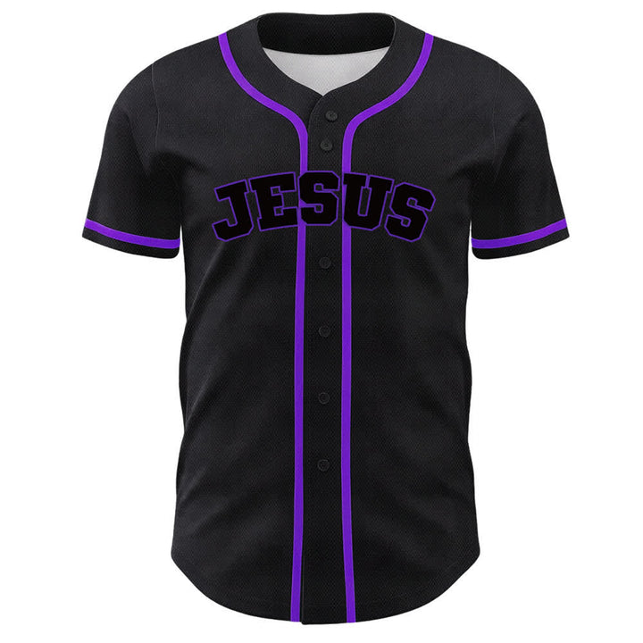 Maglia da baseball unisex Christianartworkshop Team Jesus Number 7 Was Is To Come - image 23