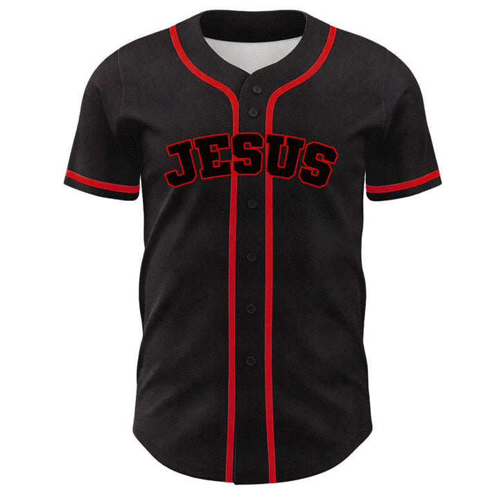 Maglia da baseball unisex Christianartworkshop Team Jesus Number 7 Was Is To Come - image 14