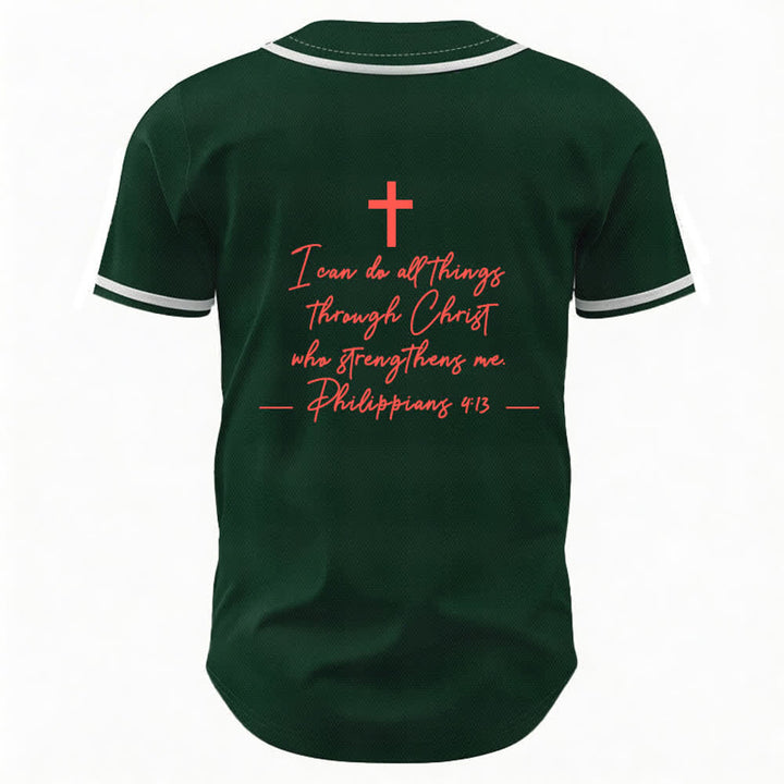 Christianartworkshop Gesù Cristo 33 Maglia da baseball azzurra - image 37