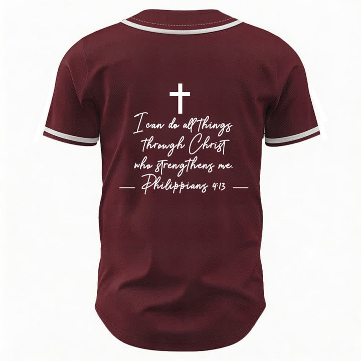 Christianartworkshop Gesù Cristo 33 Maglia da baseball azzurra - image 30