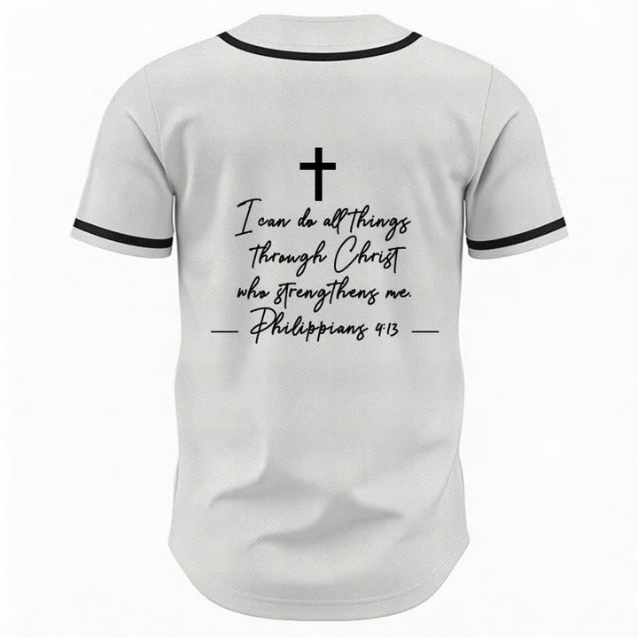 Christianartworkshop Gesù Cristo 33 Maglia da baseball azzurra - image 16