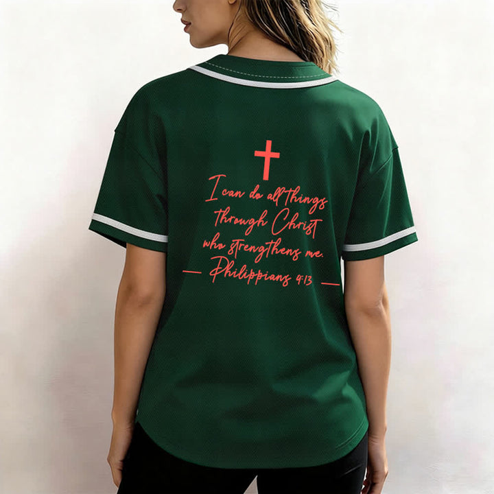Christianartworkshop Gesù Cristo 33 Maglia da baseball azzurra - image 39