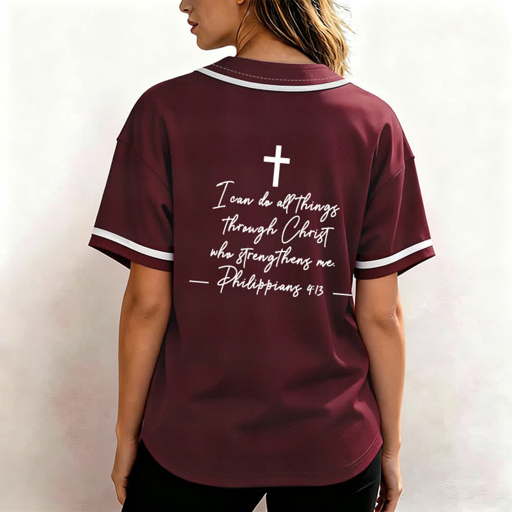Christianartworkshop Gesù Cristo 33 Maglia da baseball azzurra - image 32