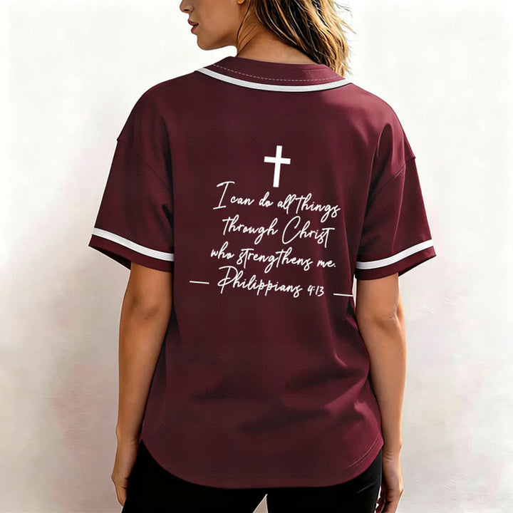 Christianartworkshop Gesù Cristo 33 Maglia da baseball azzurra - image 32
