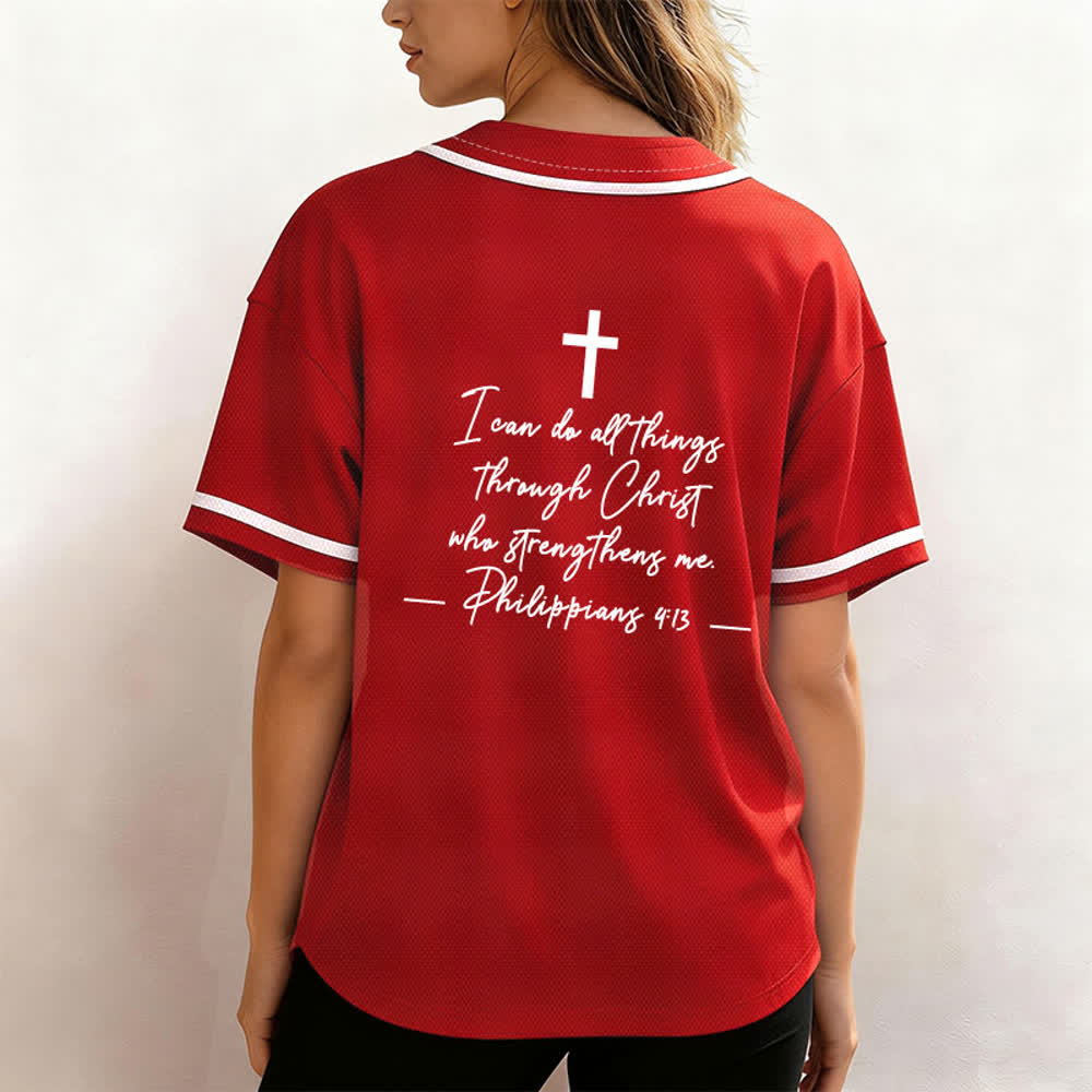 Christianartworkshop Gesù Cristo 33 Maglia da baseball azzurra - image 46