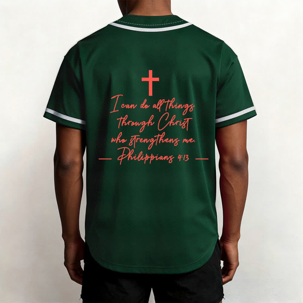 Christianartworkshop Gesù Cristo 33 Maglia da baseball azzurra - image 41
