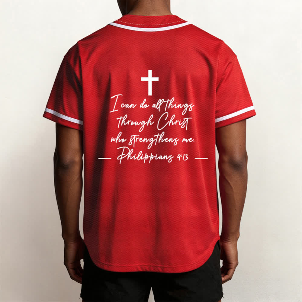 Christianartworkshop Gesù Cristo 33 Maglia da baseball azzurra - image 48