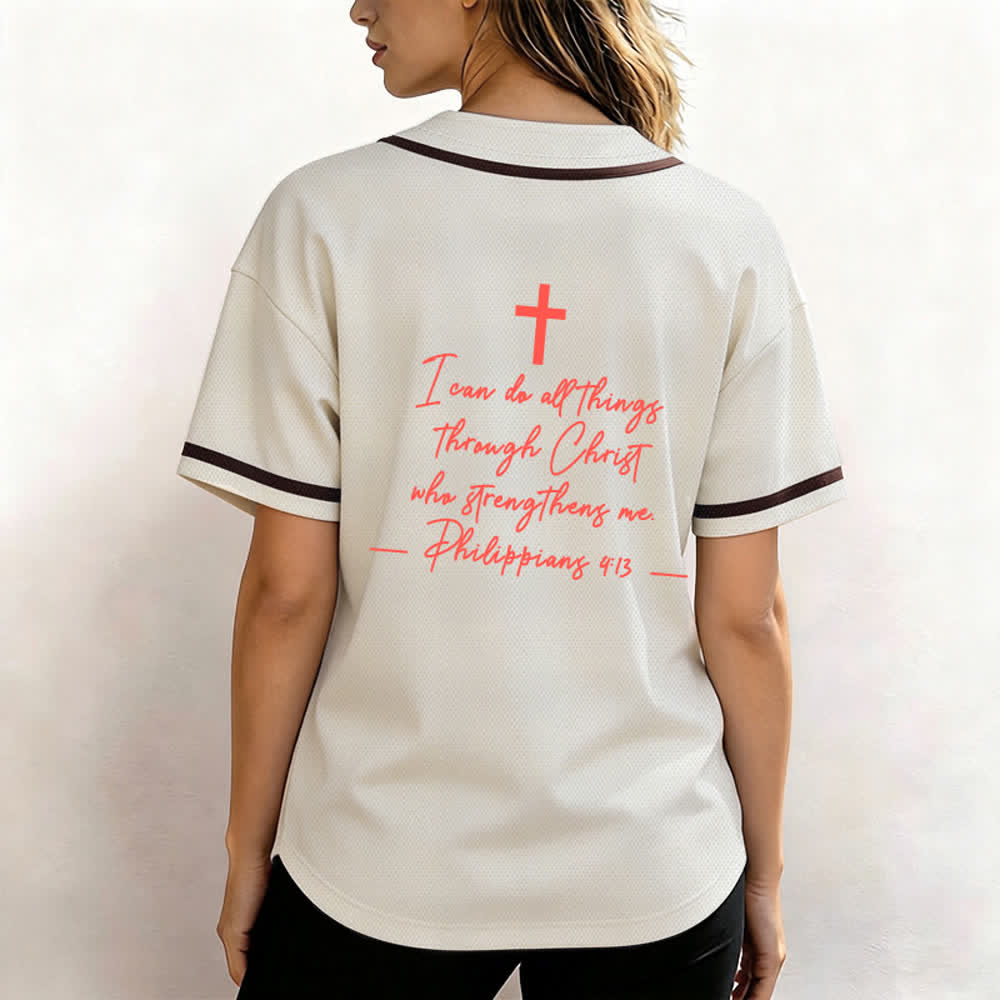Christianartworkshop Gesù Cristo 33 Maglia da baseball azzurra - image 25