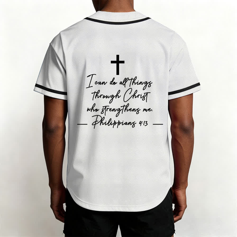 Christianartworkshop Gesù Cristo 33 Maglia da baseball azzurra - image 20